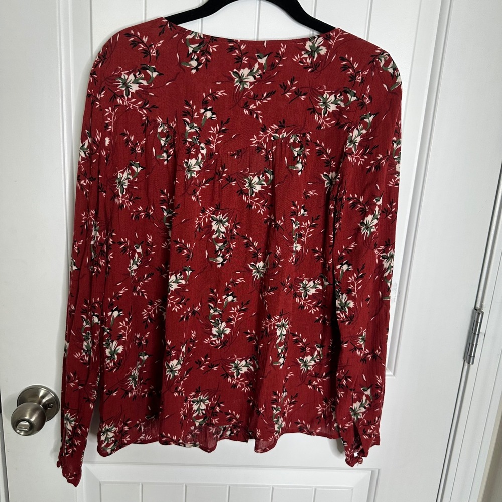 Sezane Heloise autumn floral blouse size 34 or US 4 romantic feminine boho‎ - Picture 7 of 8